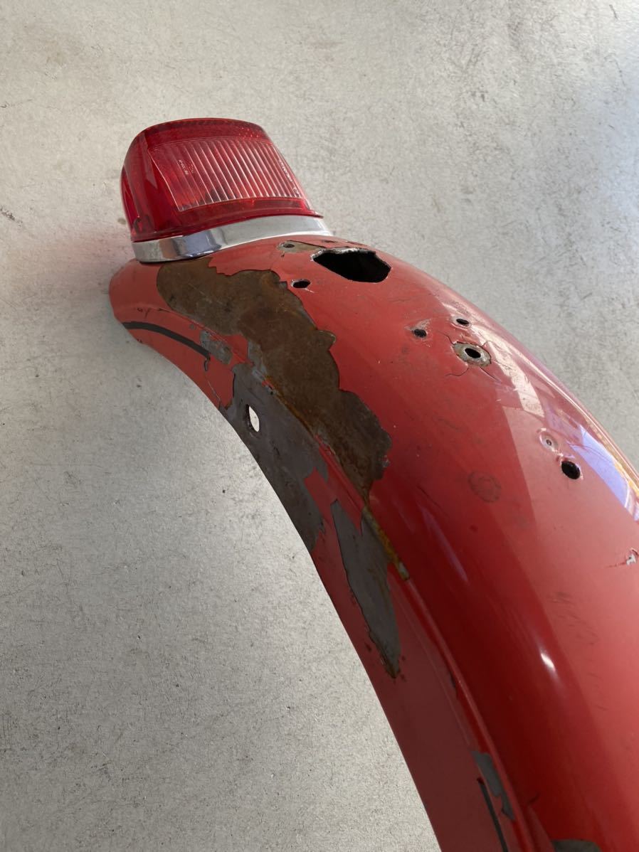 リアフェンダー ハーレー アイアンショベル xlh xlch カット加工 リア