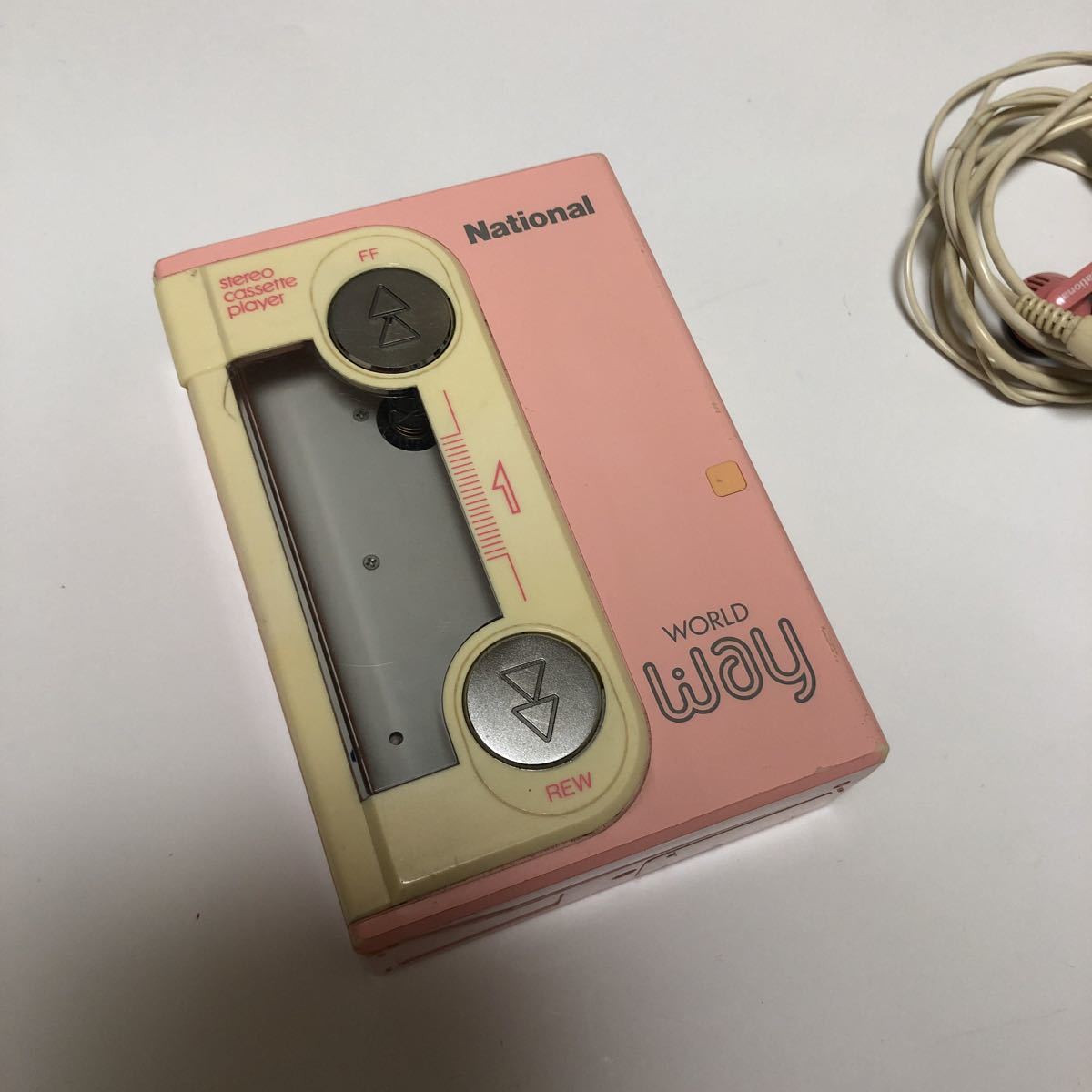 ◎60☆National ナショナル RQ-J2 カセットプレーヤー ジャンク◇0809