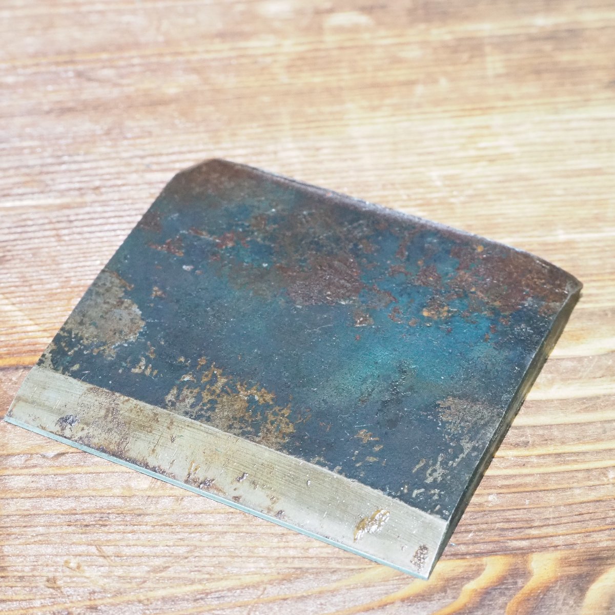 【真作 名品】 小畑稲升「鯉」百貨店銘柄(鳥取大丸購入) 現状品】寸八鉋 銘「寛寿」 三代目千代鶴作 □領収書・代引き・
