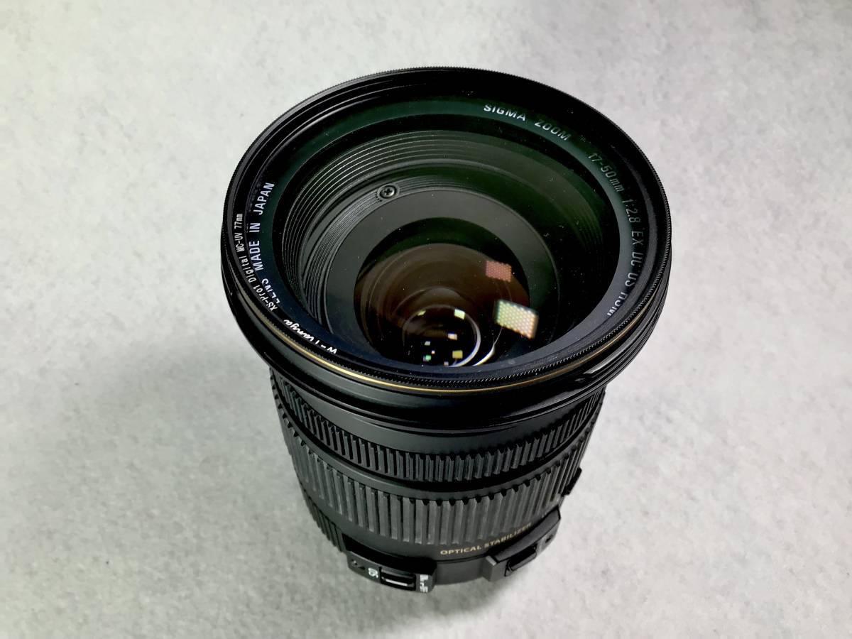 SIGMA 17-50mm F2.8 EX DC OS Sigma 17-50mm EX Sensors w⁄APS-