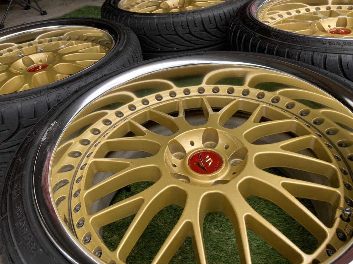WORK VS-XX GLD 19X9.5+32(A)10.5+29(O)各2本 PCD114.3/5H F265 
