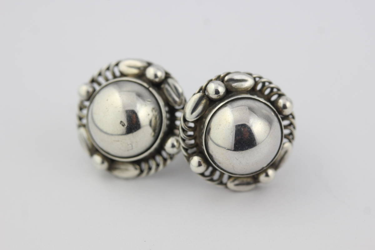 GEORG JENSEN ジョージジェンセン 39B イヤリング SV925 39B Jensen 