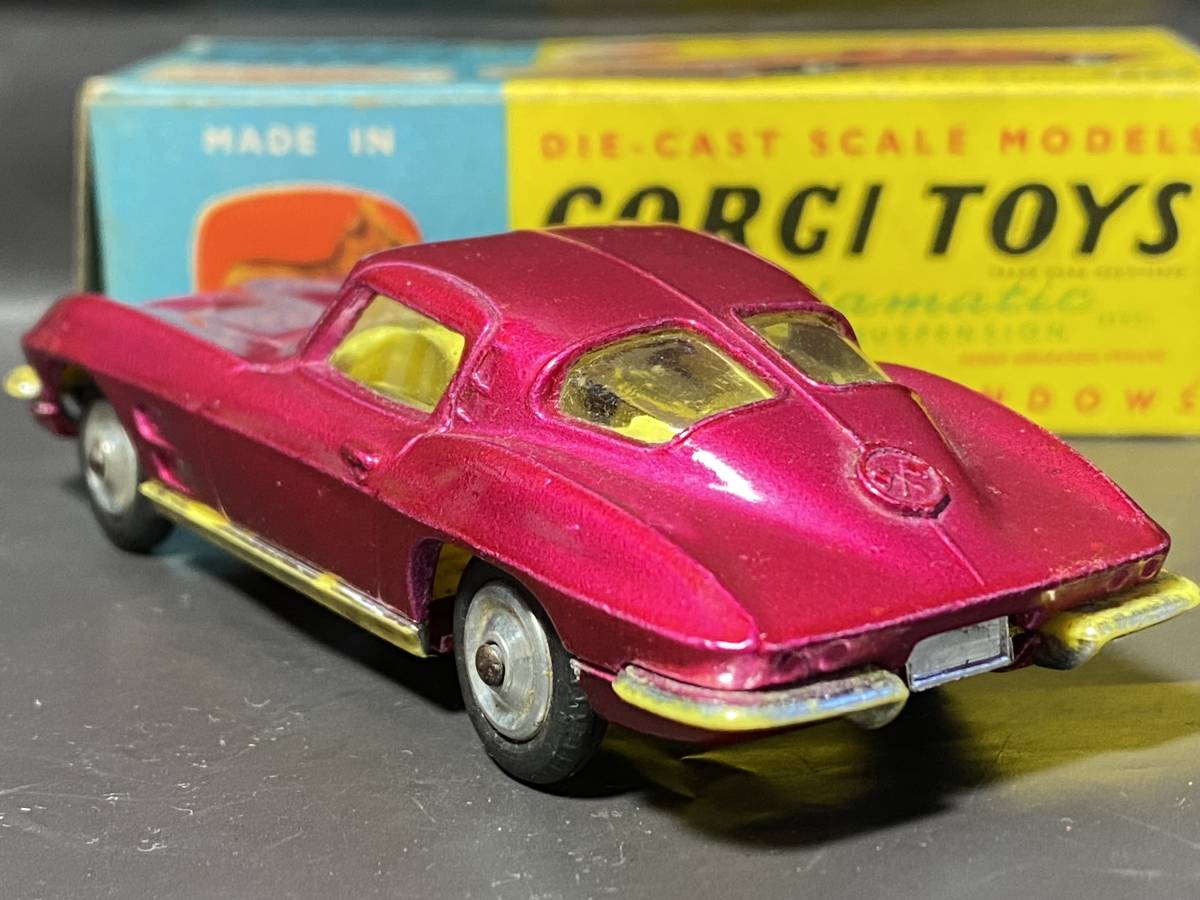 即決・コーギー・シボレー コルベット スティングレイ・310・箱付き