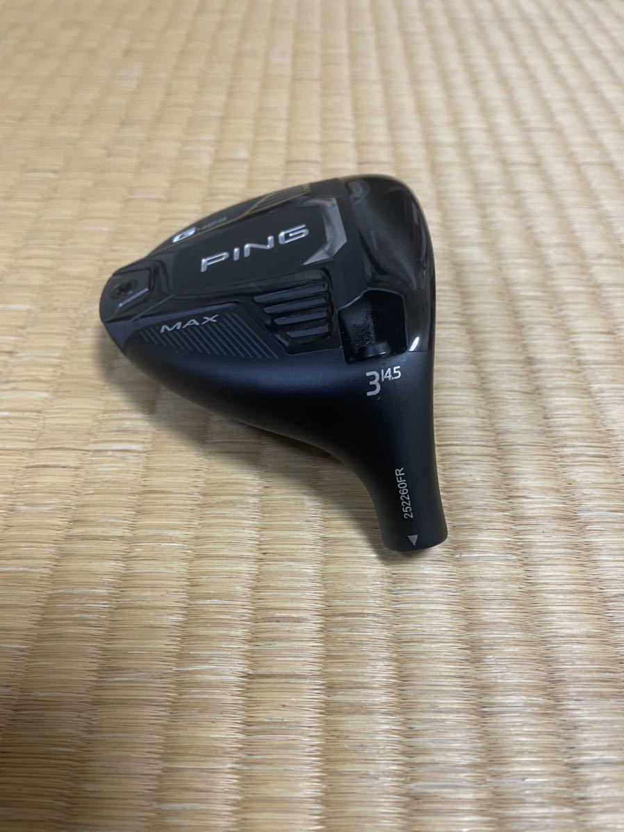 ピン PING G425 MAX 3w 14.5° ヘッド単品 中古品 送料無料 右利き用