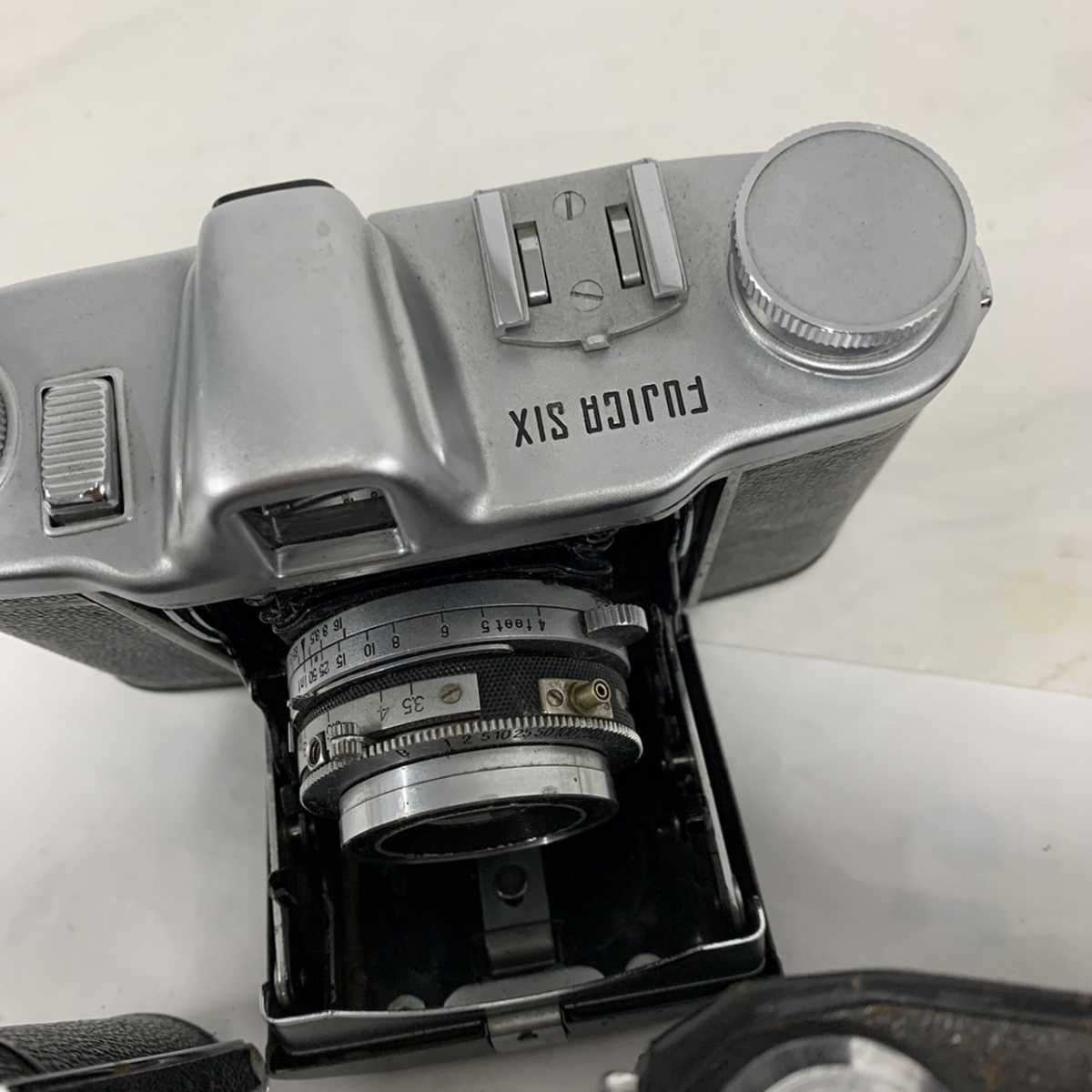 7点まとめて SUPER FUJICA 6 スーパー フジカ シックス konilette 他　アンティークレトロ蛇腹カメラ 現状品 動作未確認 同梱不可 カy4 