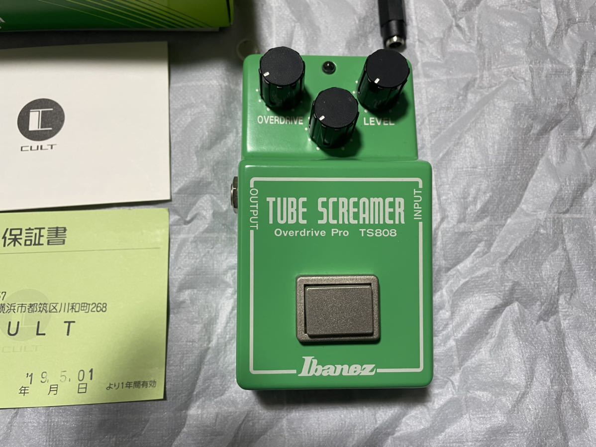 CULT TS808 TUBE SCREAMER 1980 #1 v.2 CULT 1980 #1 clining mod