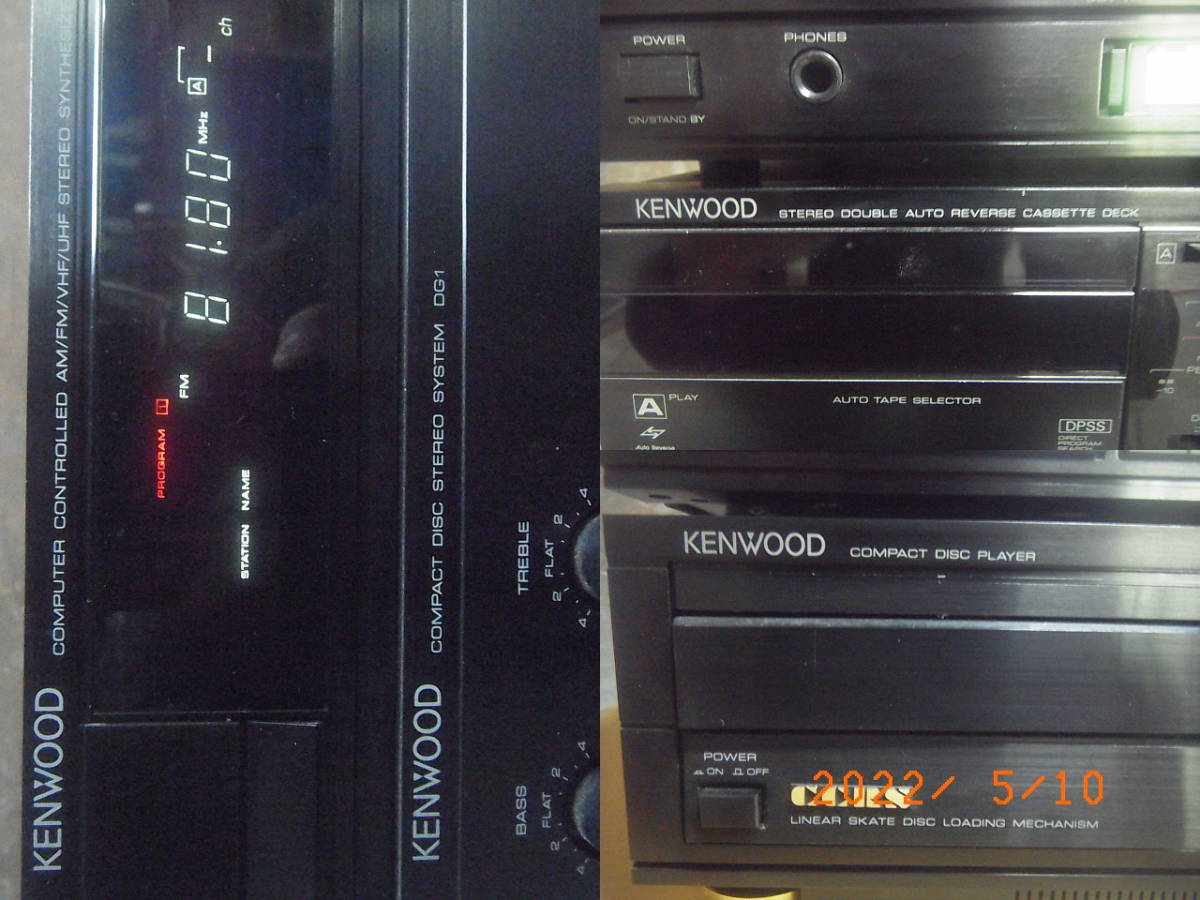 【希少】KENWOOD システムコンポ Roxy DG1 P-3R 希少】KENWOOD システムコンポ Roxy DG1 P-3R - メルカリ