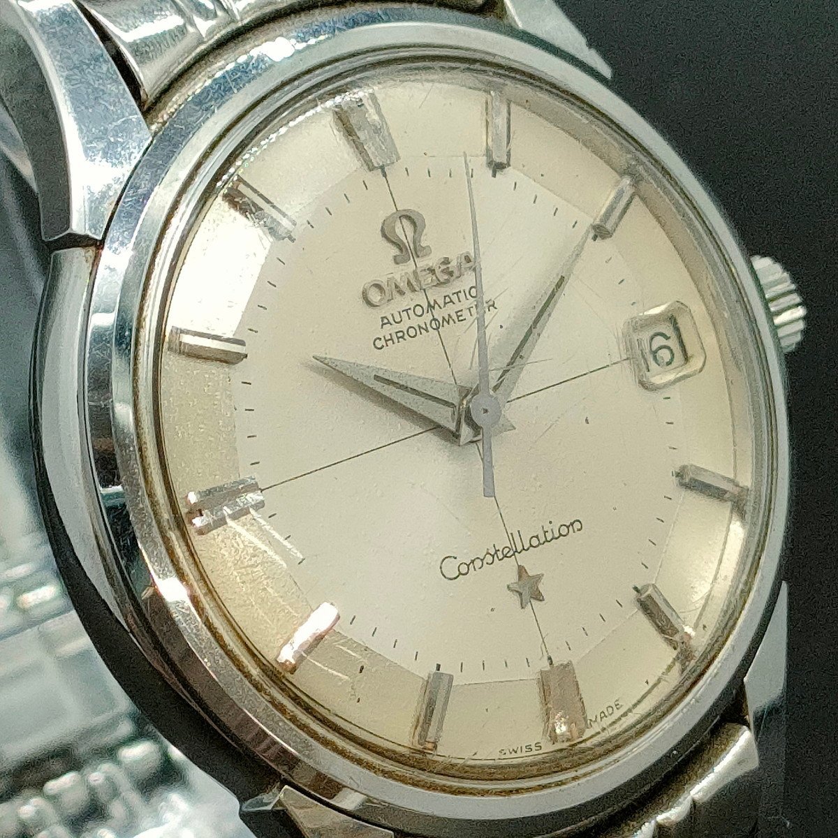 オメガ コンステレーション 36mm 腕時計 メンズ ブランド 自動巻き 12 