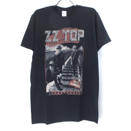 限定セール，人気セール M ZZ トップ HOMBRES Tシャツ オフィシャル メール便可 ZZ TOP 9012112(Tシャツ)｜売買されたオークション情報、yahooの商品情報をアーカイブ公開 - オークファン Tシャツ