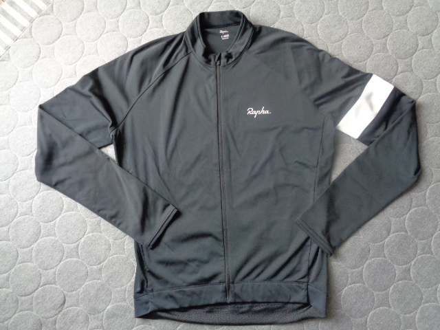 ◇ 美品 Rapha ラファ メンズ ロングスリーブ コアジャージ【Black XL】◇