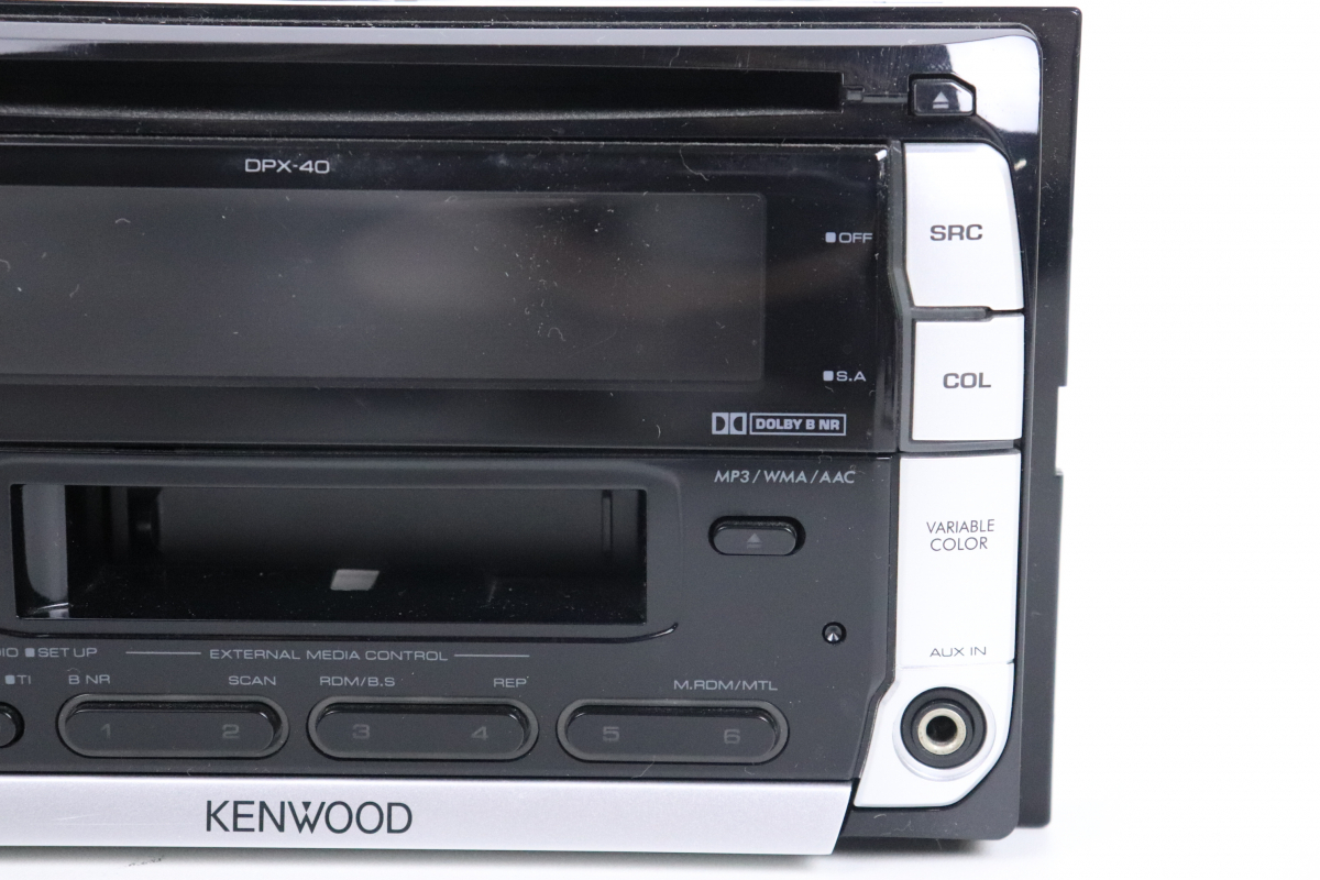 KENWOOD DPX-40 CDカセットレシーバー 【公式通販】