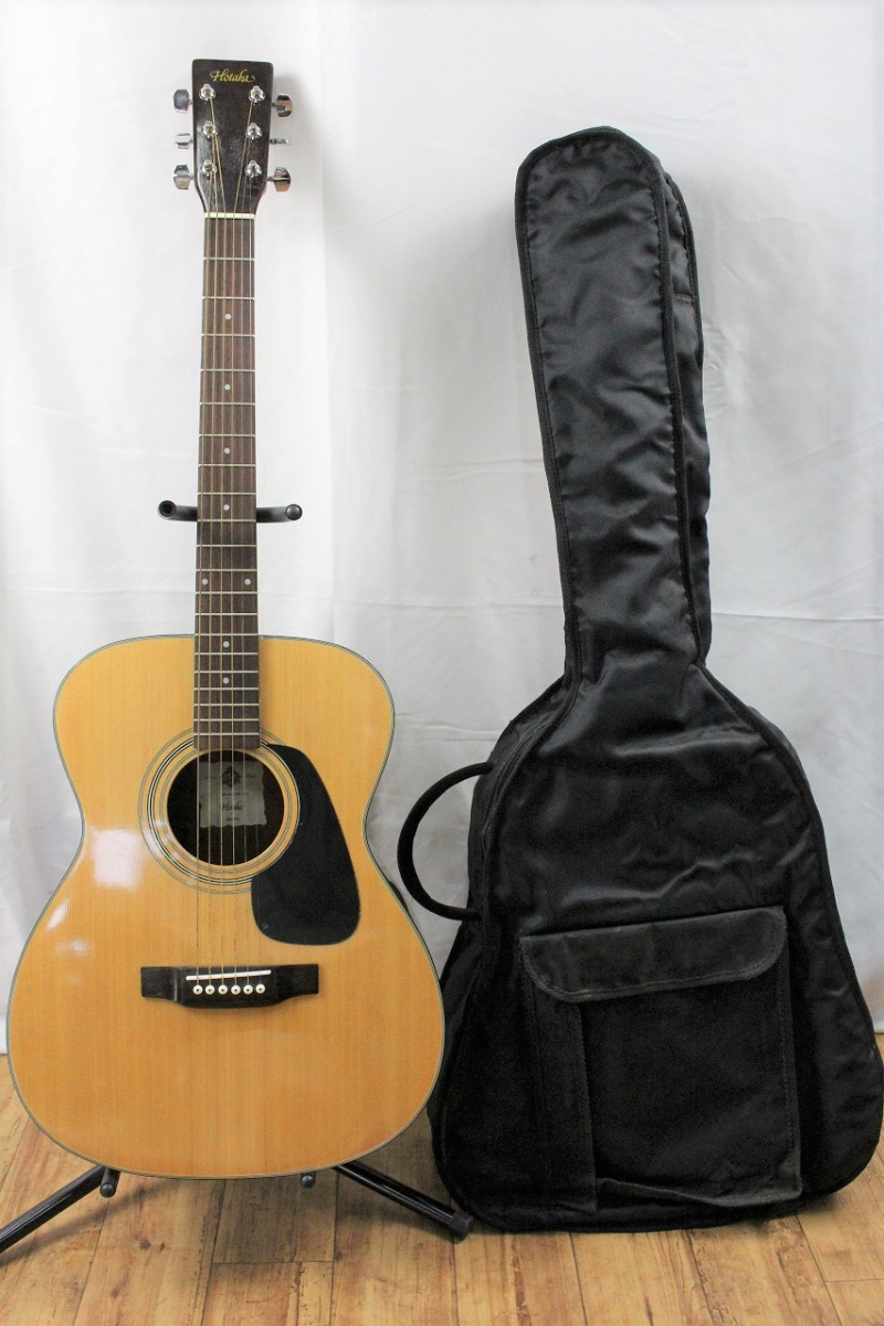ト静】Morris モーリス Hotaka アコギ HF-201 ソフトケース付 弦楽器