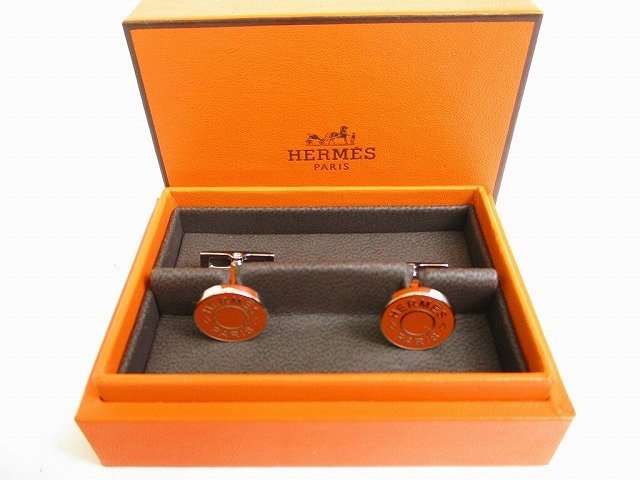 未使用保管品】 エルメス HERMES セリエ パラディウムプレーテッド  