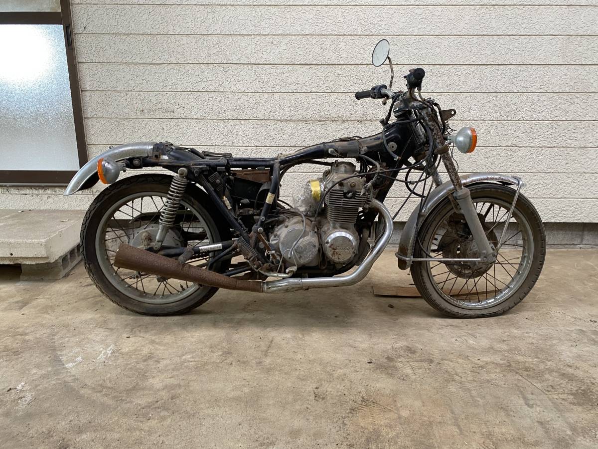 CB400F ヨンフォア クランキング確認済 部品取り CB400FOUR(251cc 