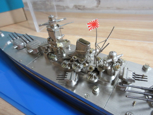 戦艦大和 希少1⁄550 精密模型 ケース付 日本製 金属製 金属モデルの新
