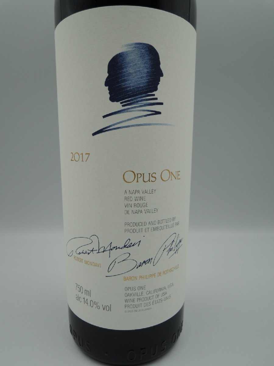 オーパスワン Opus One 2017 赤ワイン （未開栓・箱なし） 【公式通販】