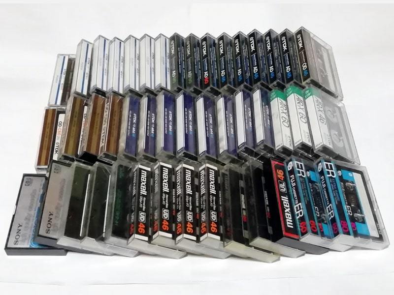 録音済♪カセットテープ ノーマル TDK/SONY/maxell/FUJI 46分/60分他