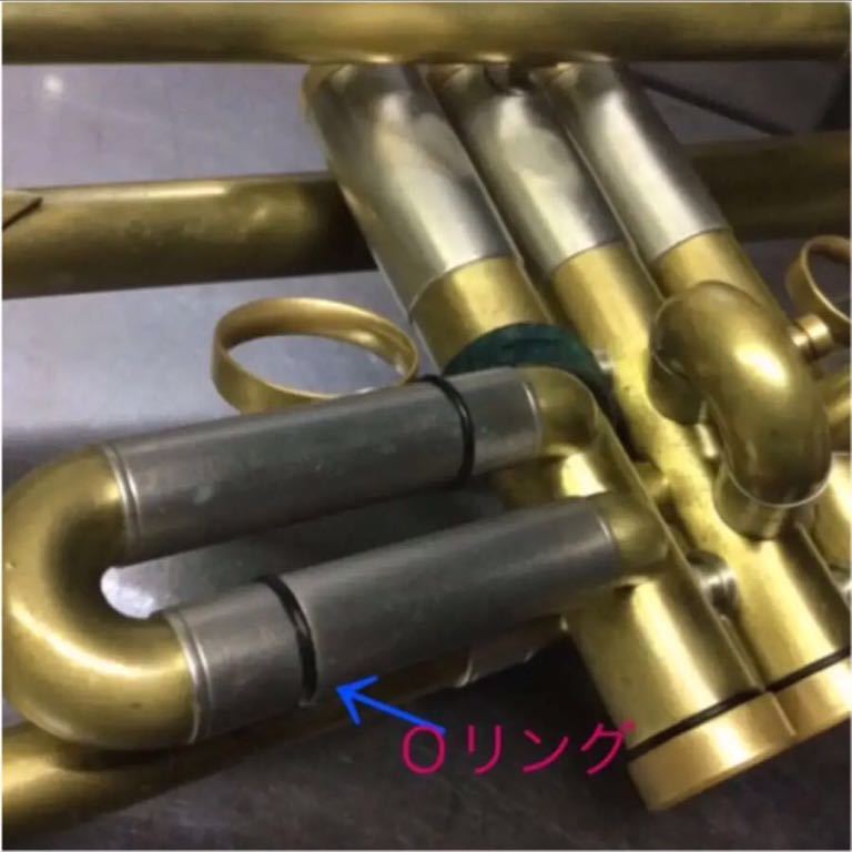 トランペット・コルネット◇Oリング◇1番・3番スライド用◇新品・未 