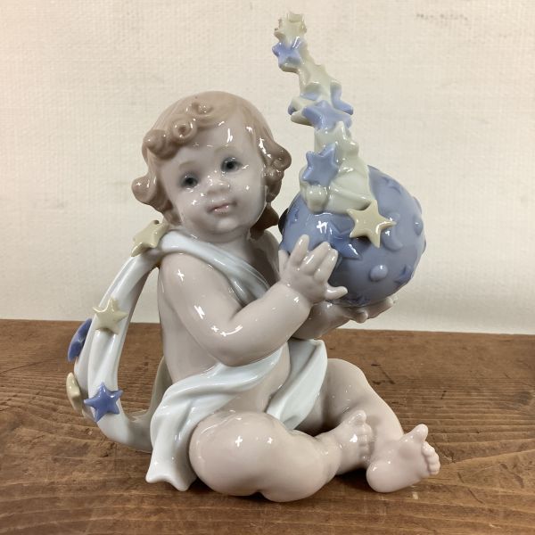 E3044【西洋陶磁器人形】LLADRO（リヤドロ）＃6831「A New Beginning