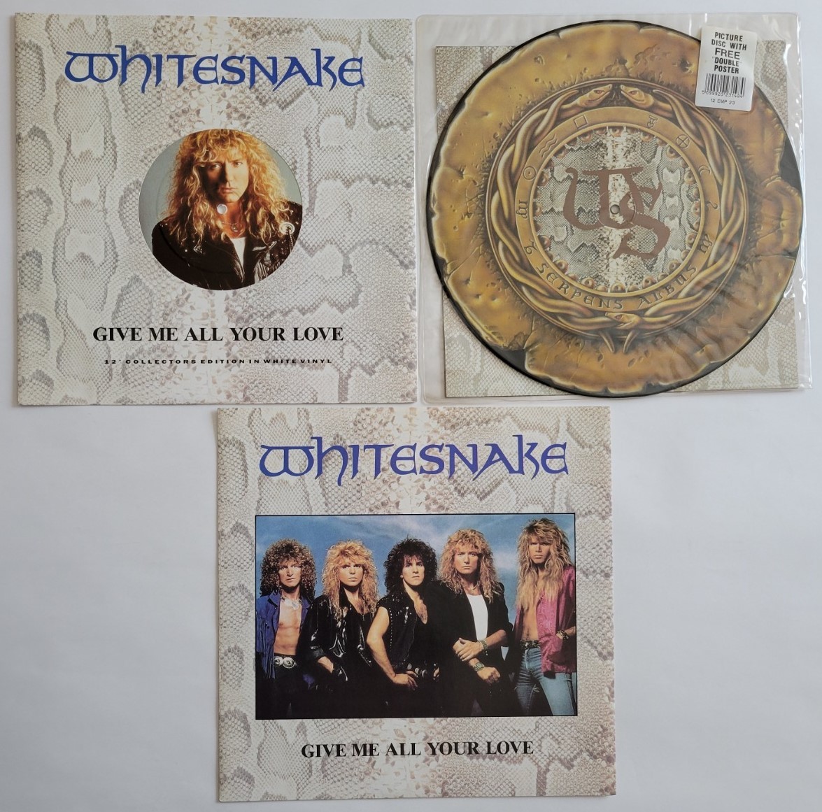 新品，正規品 WHITESNAKE 3点 GIVE ME ALL YOUR LOVE 12inch single レコード 1987 PICTURE POSTER LIMITED ホワイトスネイク 限定 シングル ポスター(Whitesnake)｜売買されたオークション情報、yahooの商品情報をアーカイブ公開 - Whitesnake