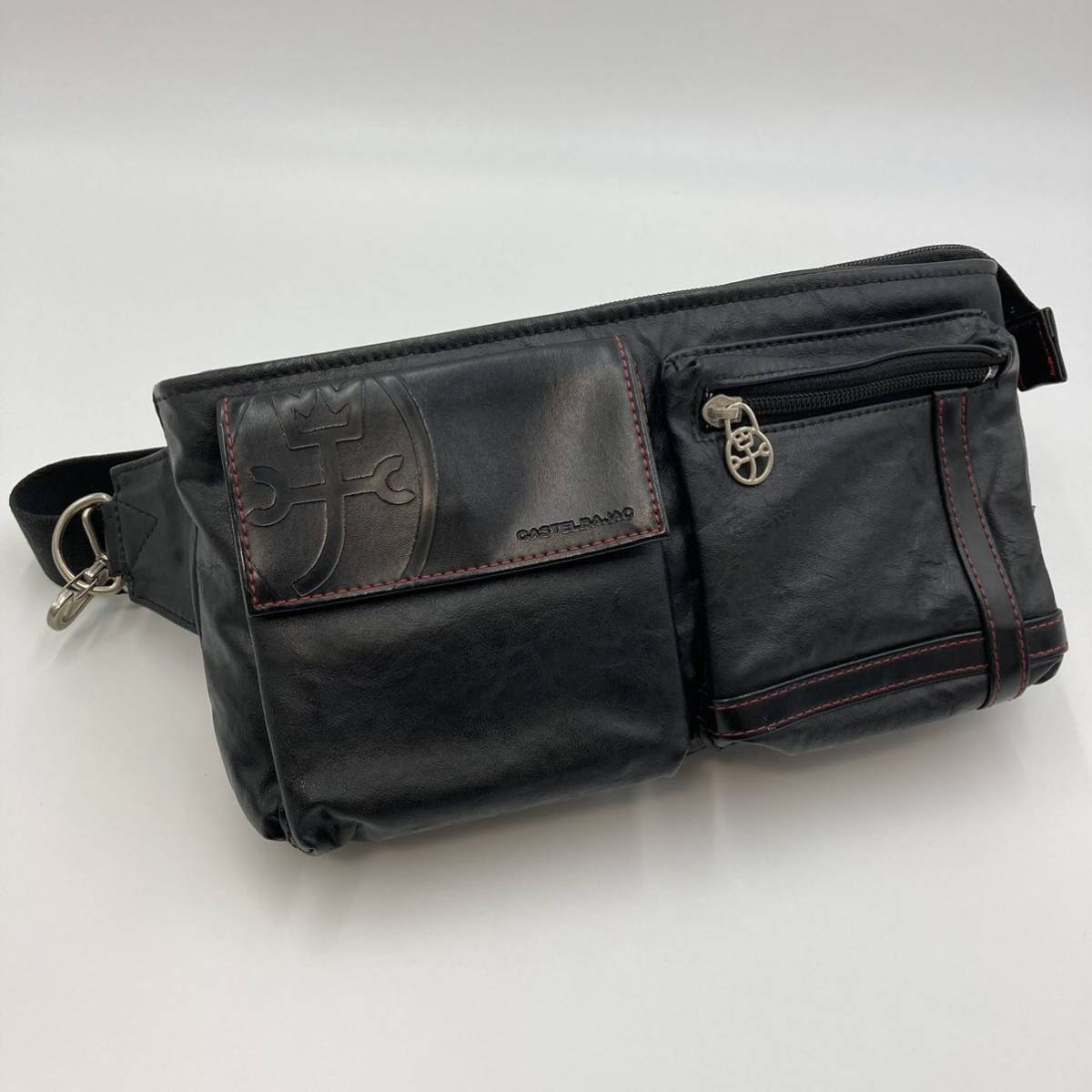 1円〜【未使用級】CASTELBAJAC カステルバジャック ドミネ ウエスト 
