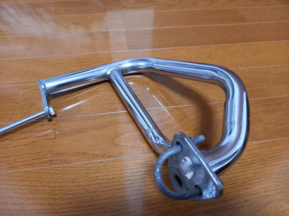 Z250FT 当時物 純正エンジンガード 検)カワサキ エンジンプロテクター 
