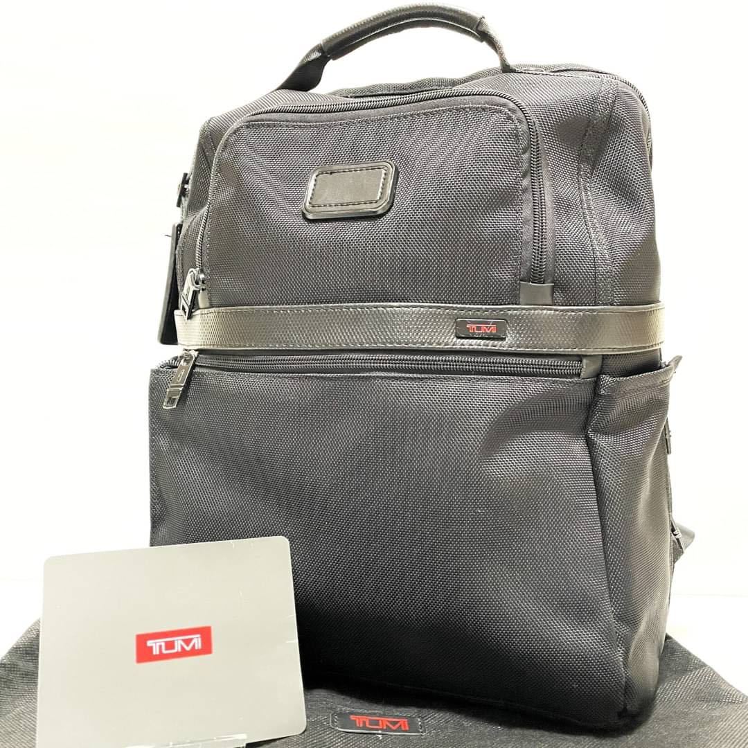 美品 TUMI トゥミ Alpha 2 Slim Solutions Brief Pack ブリーフパック