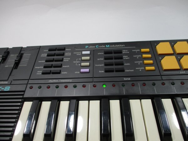 送料無料】CASIO カシオ SK-8 サンプリングキーボード＋ROM RO-608Y RO 