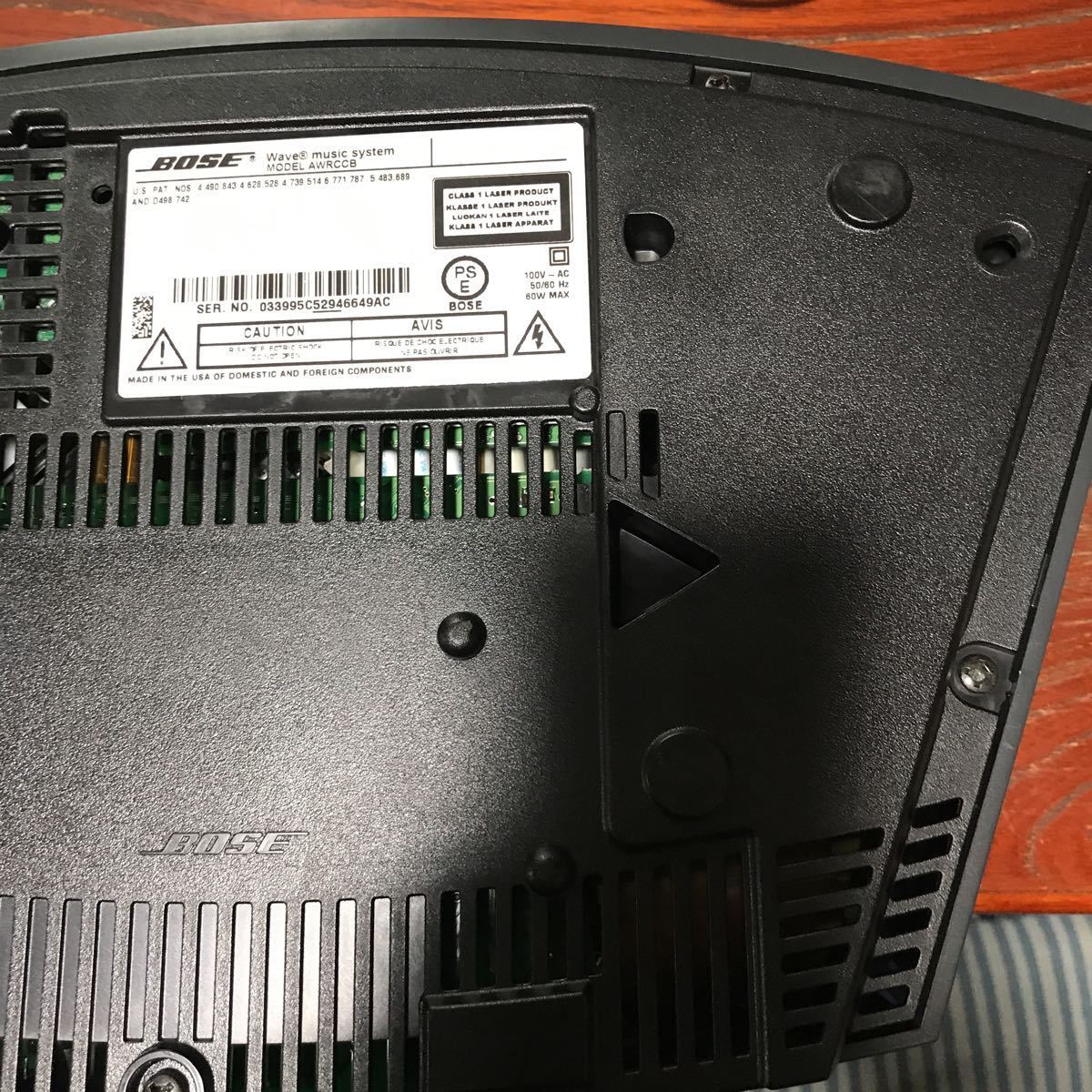 BOSE awrccb Wave AWRCCB Music ミュージック USAV 管理番号964