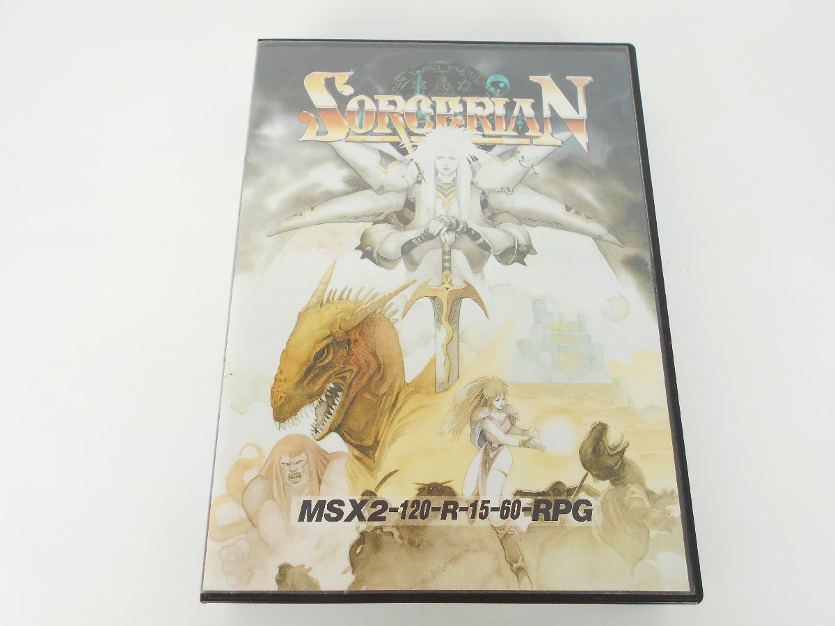 ○MSX2 ソーサリアン SORCERIAN MSX2-120-R-15-60-RPG ファルコム 