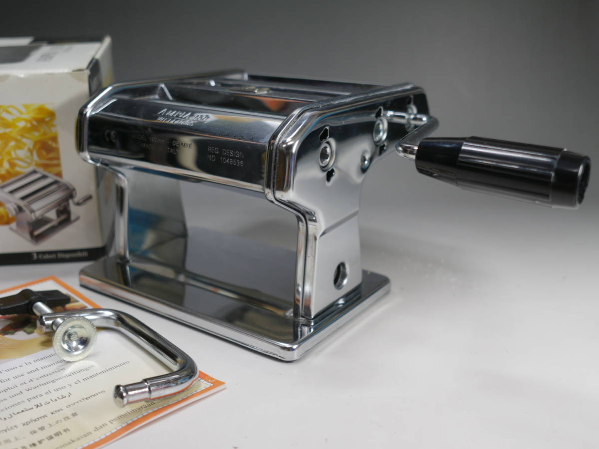 ◇MARCATO【AMPIA 150 WELLNESS】製麺機 パスタマシーン 共箱 USED品