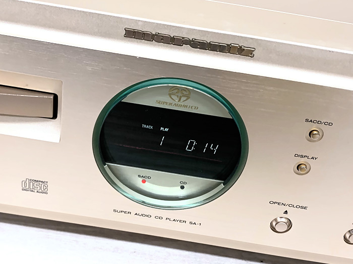 ■marantz SA-1 スーパーオーディオCDプレーヤー マランツ■ Marantz SA-1 スーパーオーディオCDプレーヤー zStereo Review 広島の