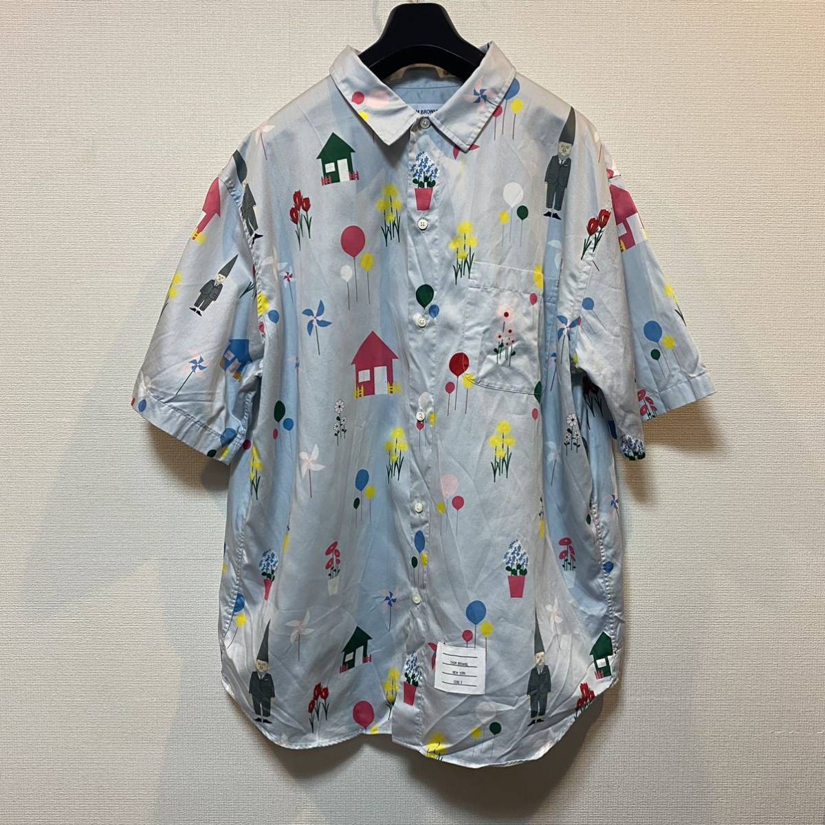 Thom Browne GNOME PRINT 思いだす SHIRT 1 半袖シャツ