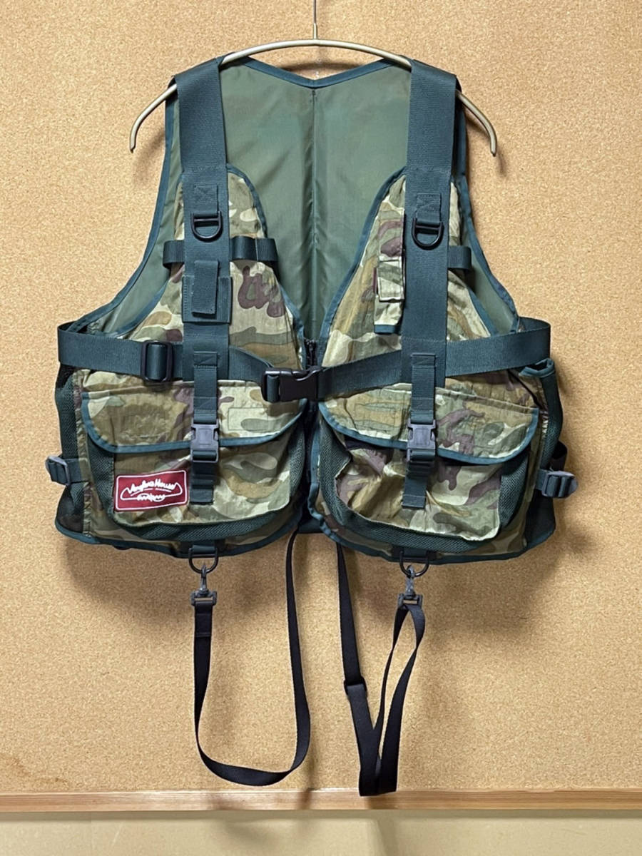 ☆アングラーズハウス フィッシングベスト（ライフジャケット）【中古