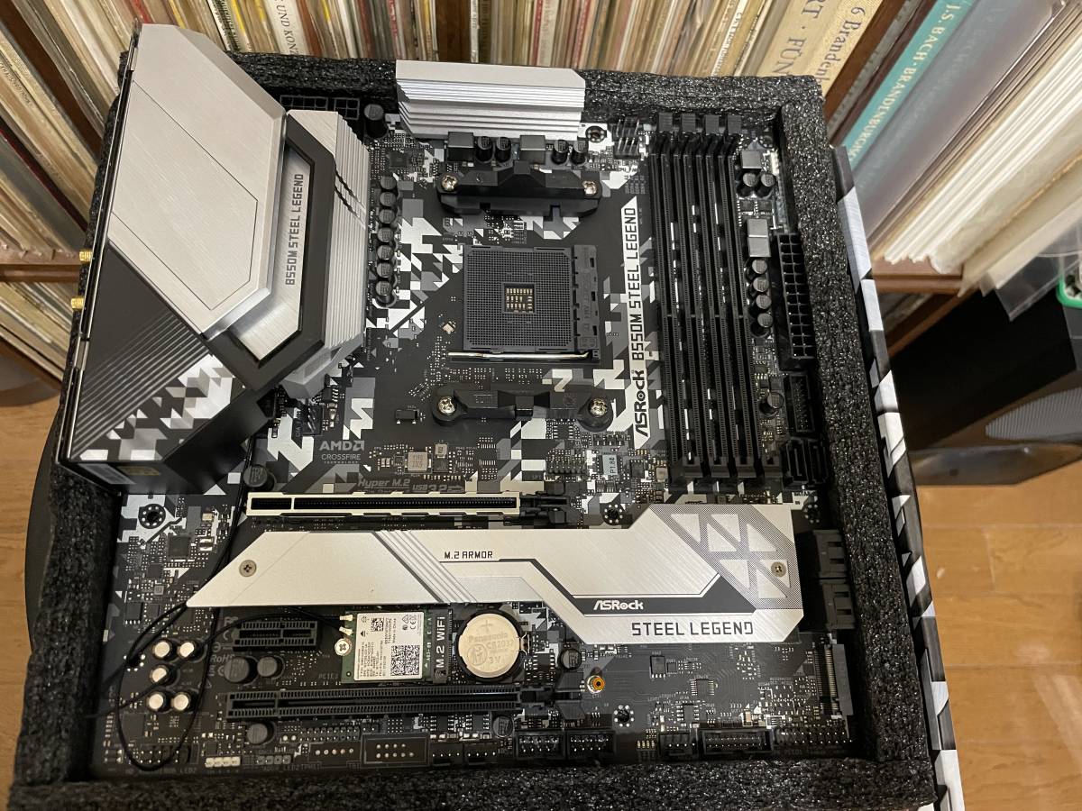 ASRock B550M Steel Legend 中古美品 中古】ASRock B550M Steel Legend 