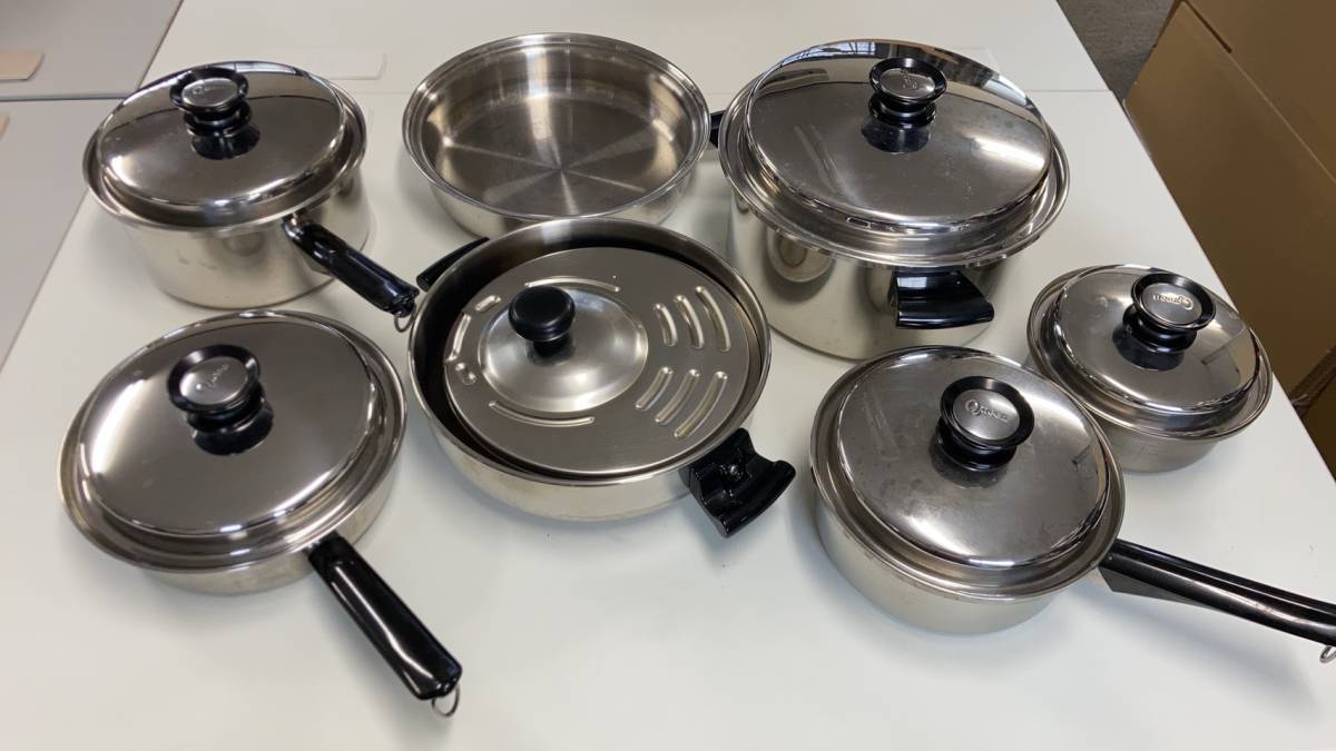 限定SALE，お買い得 33 Amway アムウェイ Royal Queen ロイヤル クイーン 調理器具 両手鍋 片手鍋セット 品(その他)｜売買されたオークション情報、yahooの商品情報をアーカイブ公開 - オークファン その他