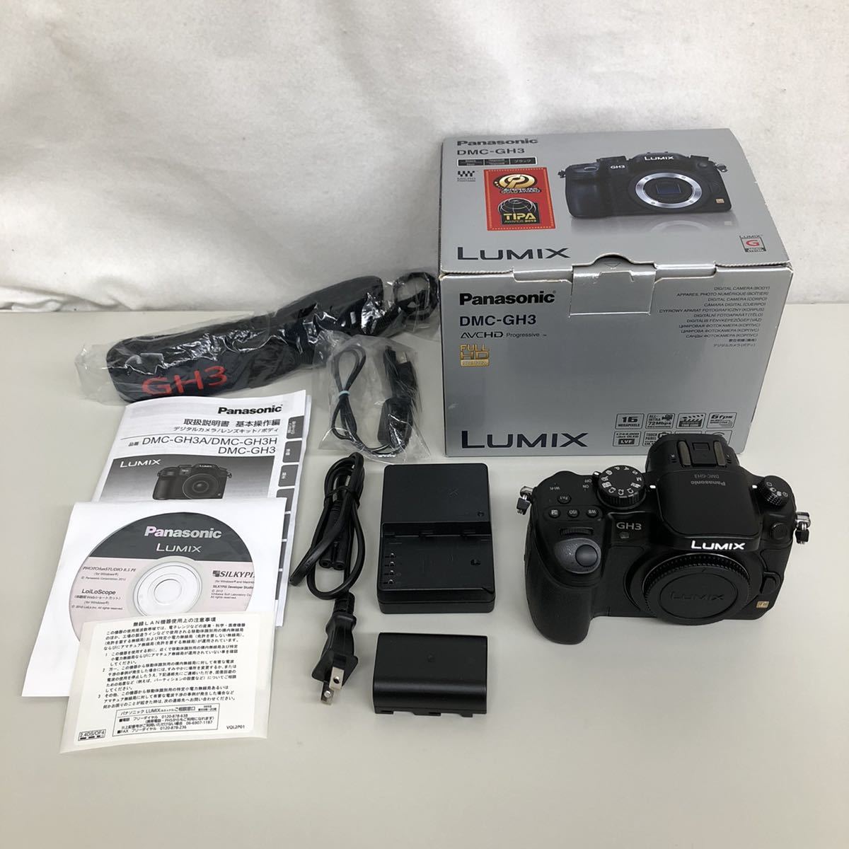 Panasonic パナソニック ミラーレス一眼カメラ LUMIX DMC-GH3 ボディ 