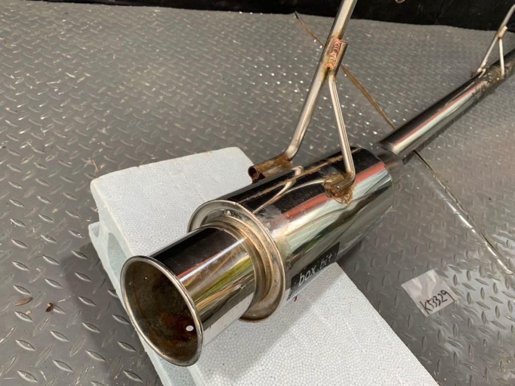 H81W ekスポーツ 3G83 柿本改 GT box bit ステンレス マフラー