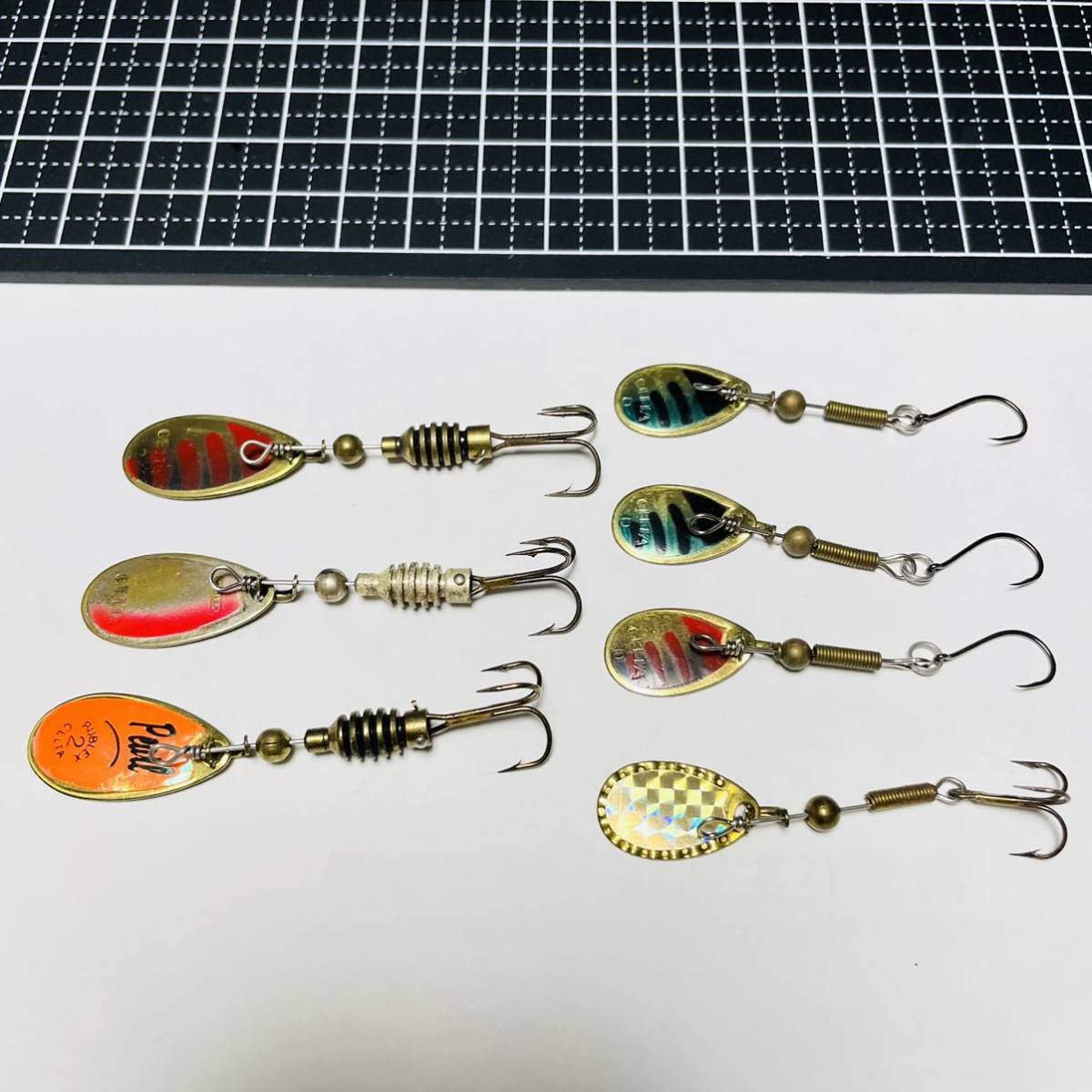 ルブレックス セルタ スペシャルセルタ スピナー 0 2 オールド Old 渓流 トラウト 管釣り 7点セット 検 メップス アブ スピナー 売買されたオークション情報 Yahooの商品情報をアーカイブ公開 オークファン Aucfan Com