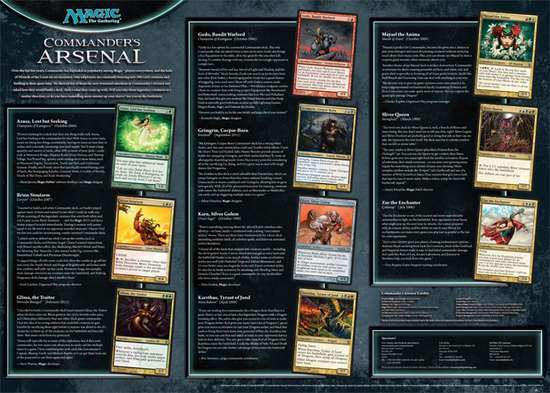 MTG 大判カード Commander's Arsenal 未開封 All the cards from the