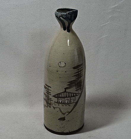 時代・瀬戸・徳利 瀬戸/絵瀬戸/徳利/酒器/インテリア/古道具/骨董 古