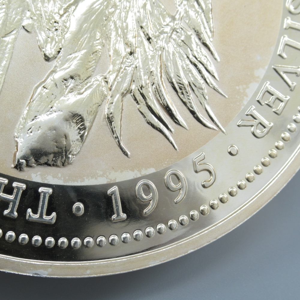 オーストラリア 30ドル 1kg銀貨 1995年 カワセミ 記念貨幣/記念硬貨