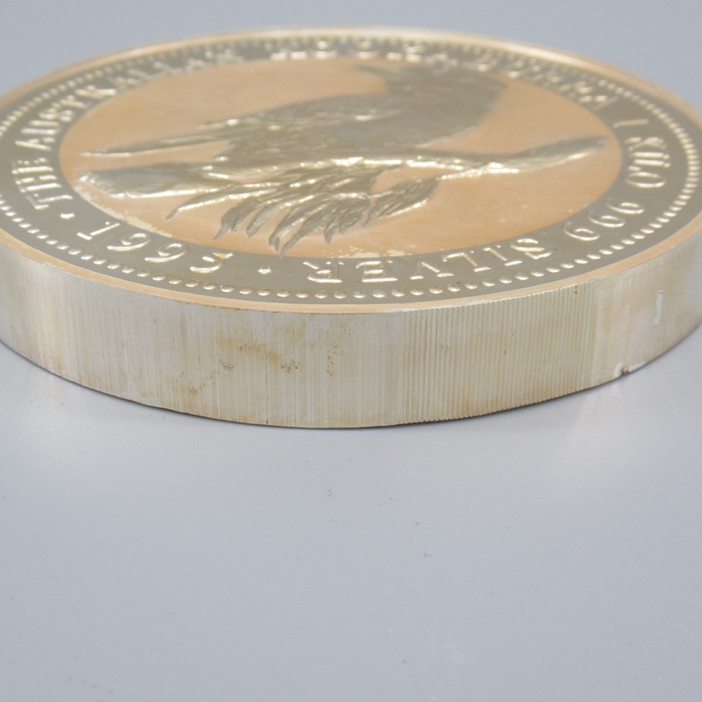 オーストラリア 30ドル 1kg銀貨 1995年 カワセミ 記念貨幣/記念硬貨