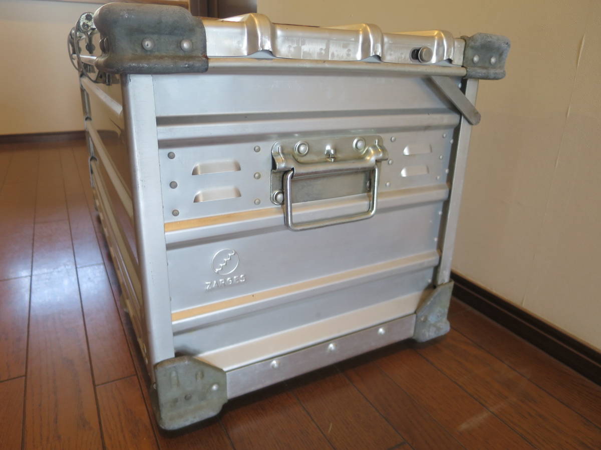 1965年製 ZARGES 折りたたみ アルミコンテナ ビンテージ ツァーゲス 