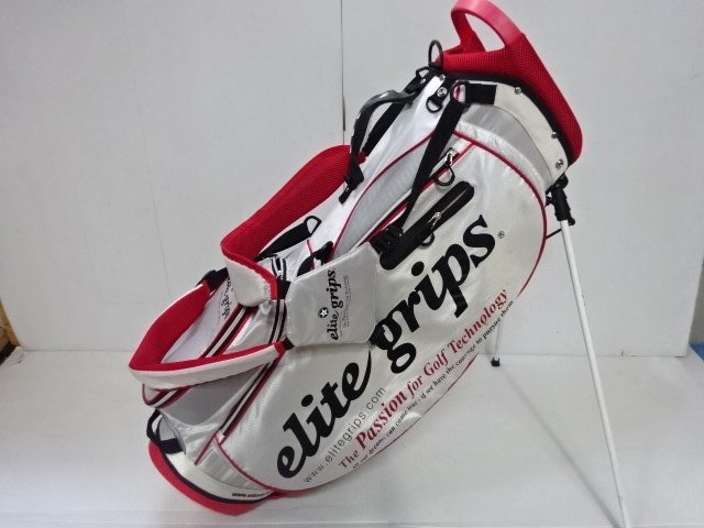 T50. エリート グリップ elite grips スタンド付き キャディバッグ 9型