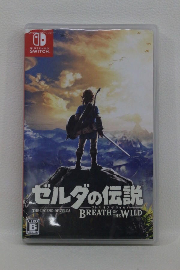 037 e1636 Nintendo Switch ソフト セルダの伝説 ブレス オブ ザ ワイルド 動作確認済み 中古品