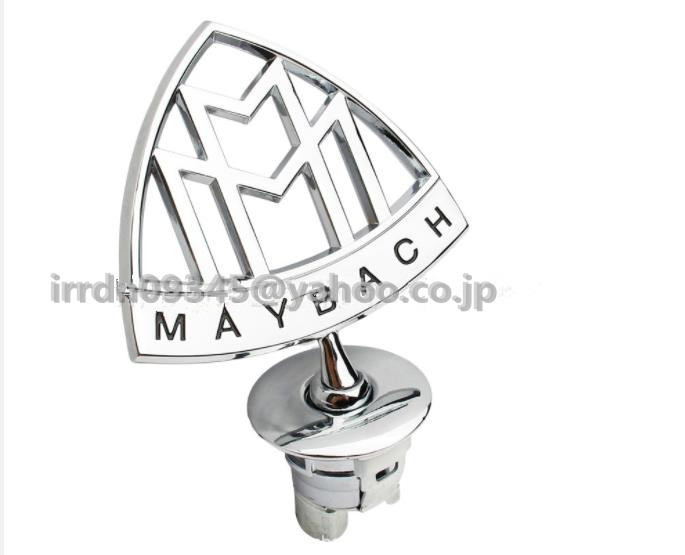 定番，100%新品 マイバッハ Maybach ボンネットエンブレム エンブレム ロゴ入り シルバー タイプA 外装ガーニッシュ(フロント)｜売買されたオークション情報、yahooの商品情報をアーカイブ公開 - オークファン メルセデス・ベンツ用