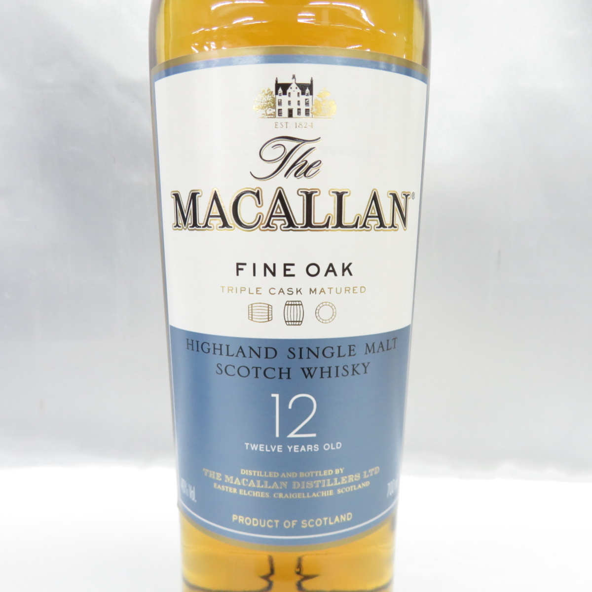 The Macallan 12年 シングルモルトウイスキー 700ml 旧ボトル