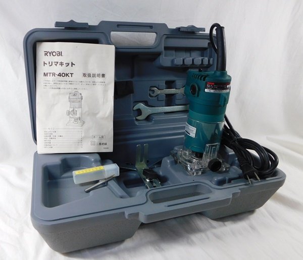 【激安大特価，豊富な】 h リョービ トリマキット MTR-40KT 使用感少 トリマー RYOBI 質屋リサイクルマート宇部(ルーター)｜売買されたオークション情報、yahooの商品情報をアーカイブ公開 - オークファン ルーター