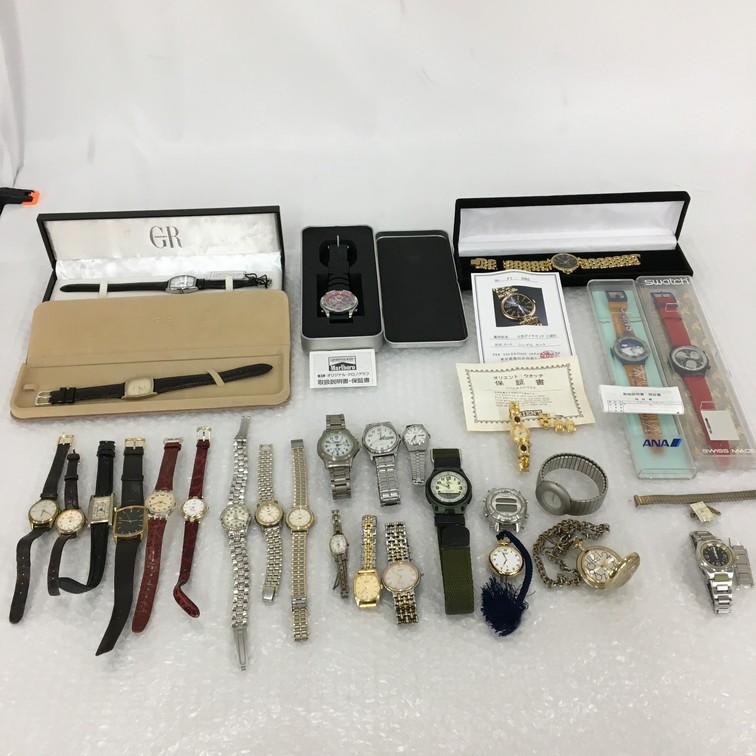 お買い得，限定セール A1624144 腕時計大量おまとめセット PERVALENTINO ペレバレンチノ LANCEL ランセル Marlboro マルボロ他(その他)｜売買されたオークション情報、yahooの商品情報をアーカイブ公開 - オークファン その他